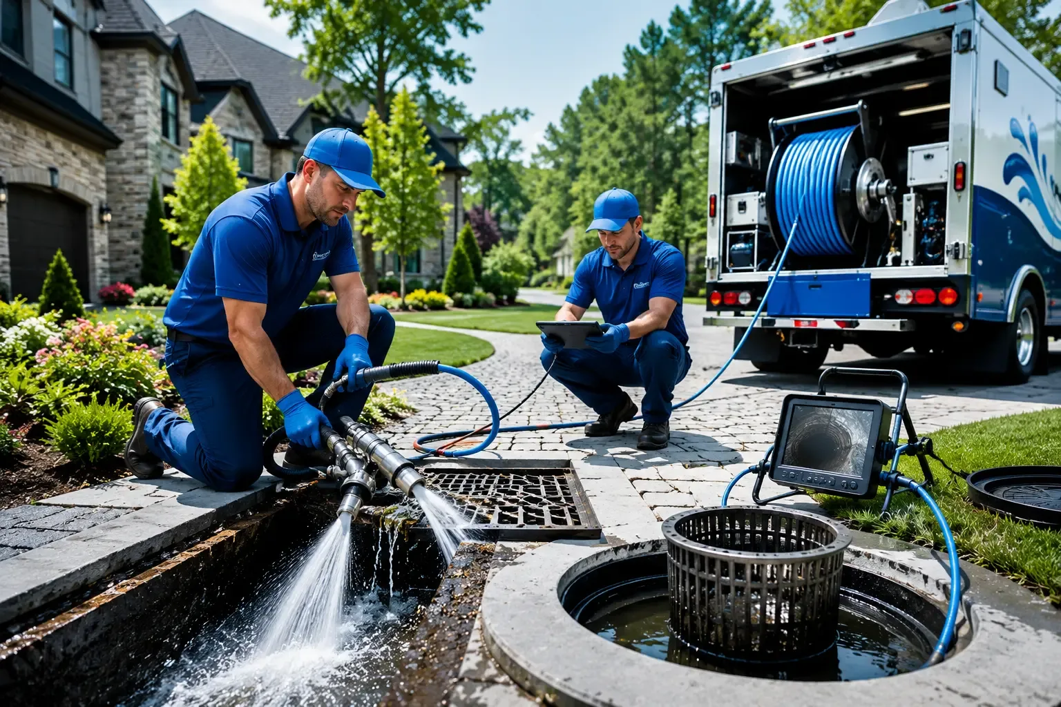 Local outdoor drain cleaning professionals in Chest Springs, PA